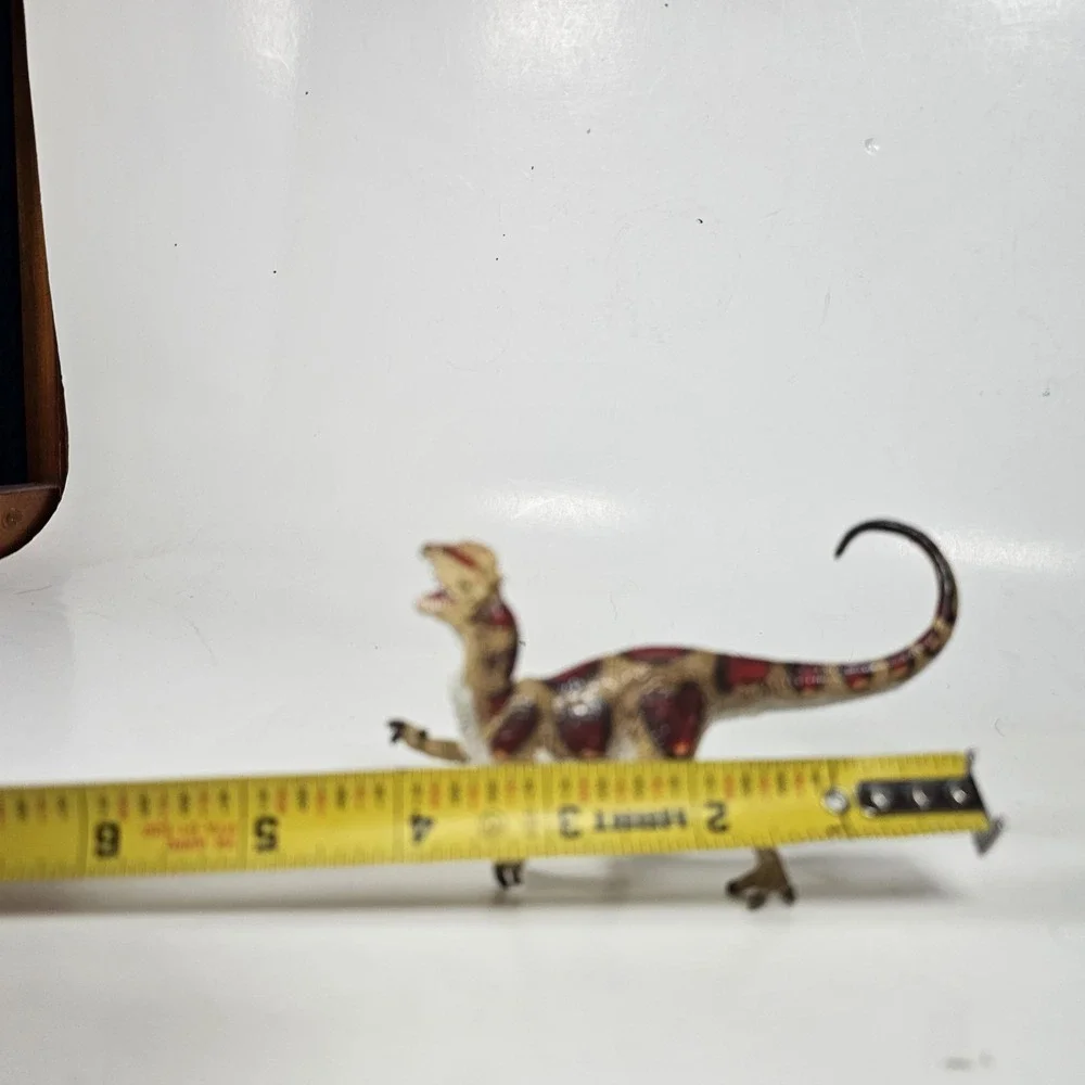 Dilophosaurus Dinosaur Figurine Carnegie Collection 1992 Safari Ltd‎ Vintage